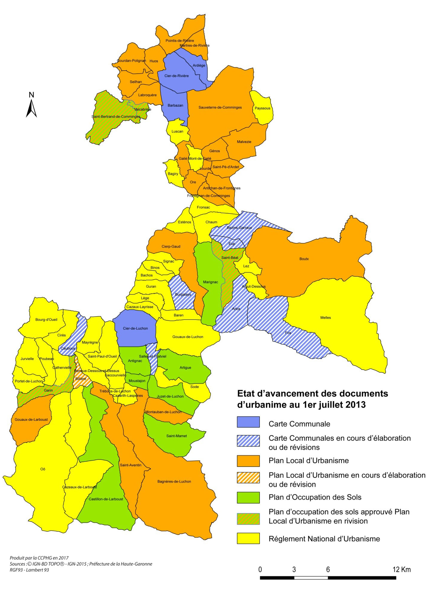 Carte urbanisme