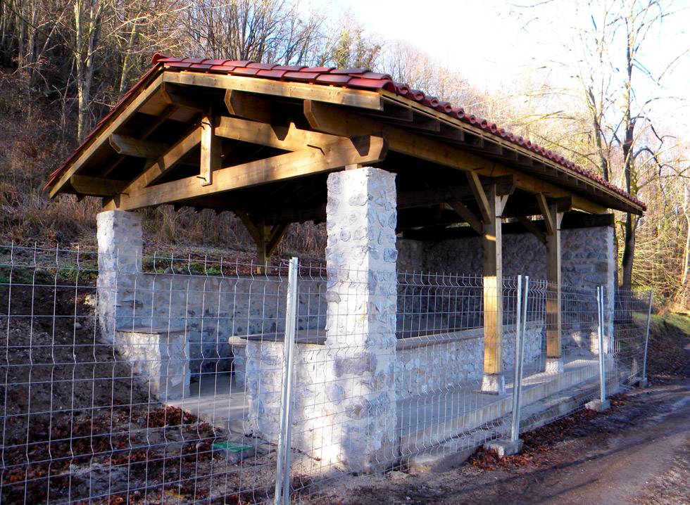 Lavoir après