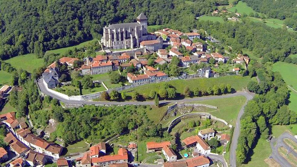 vue aérienne de St-Bertrand